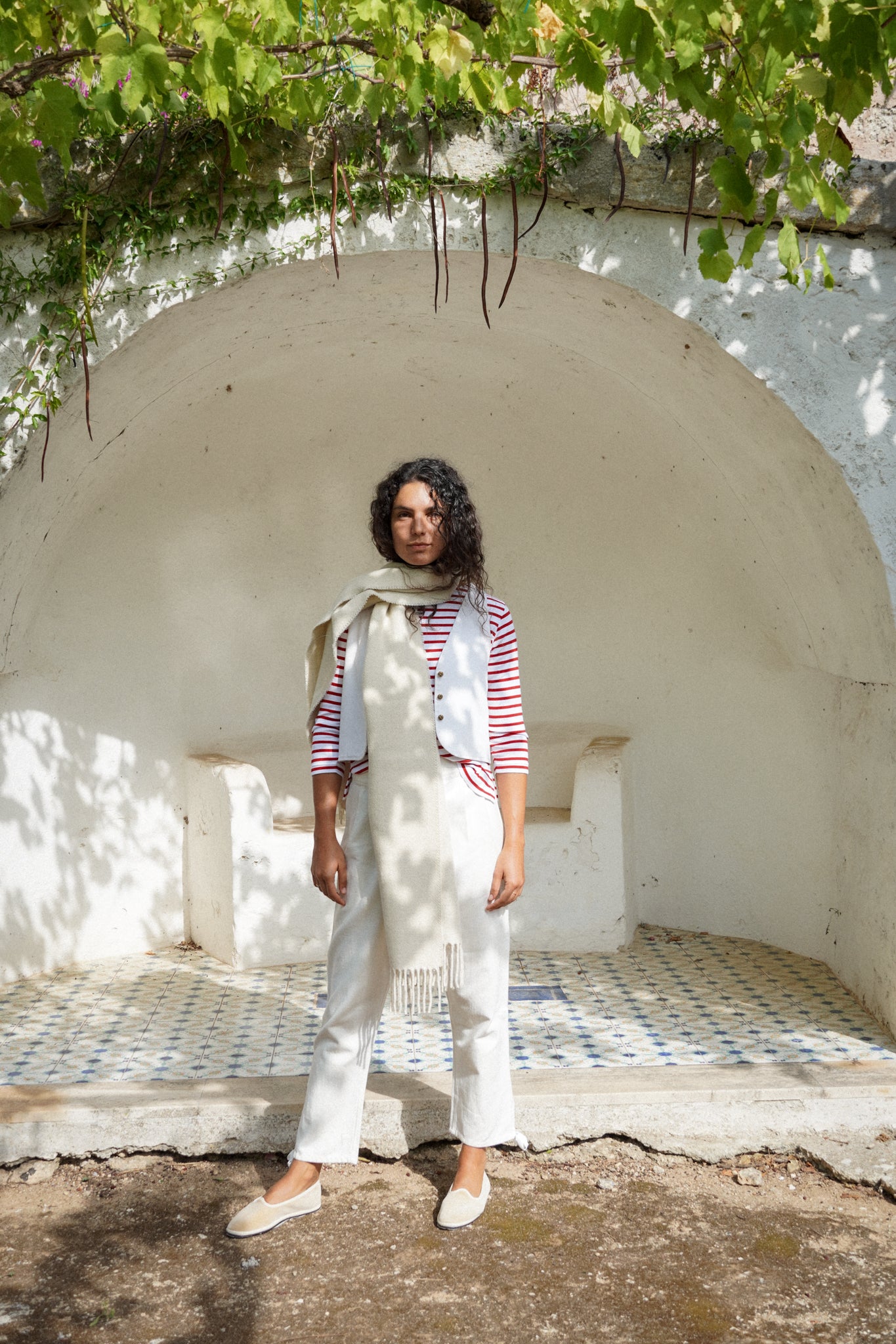 Vest Colina - Fiori messicani