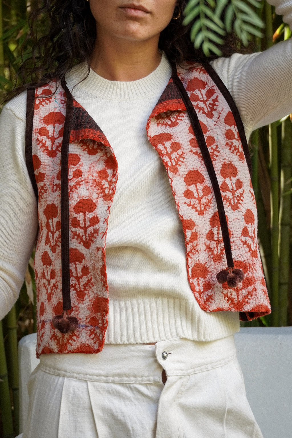 Gilet Colina - Cotone indiano antico