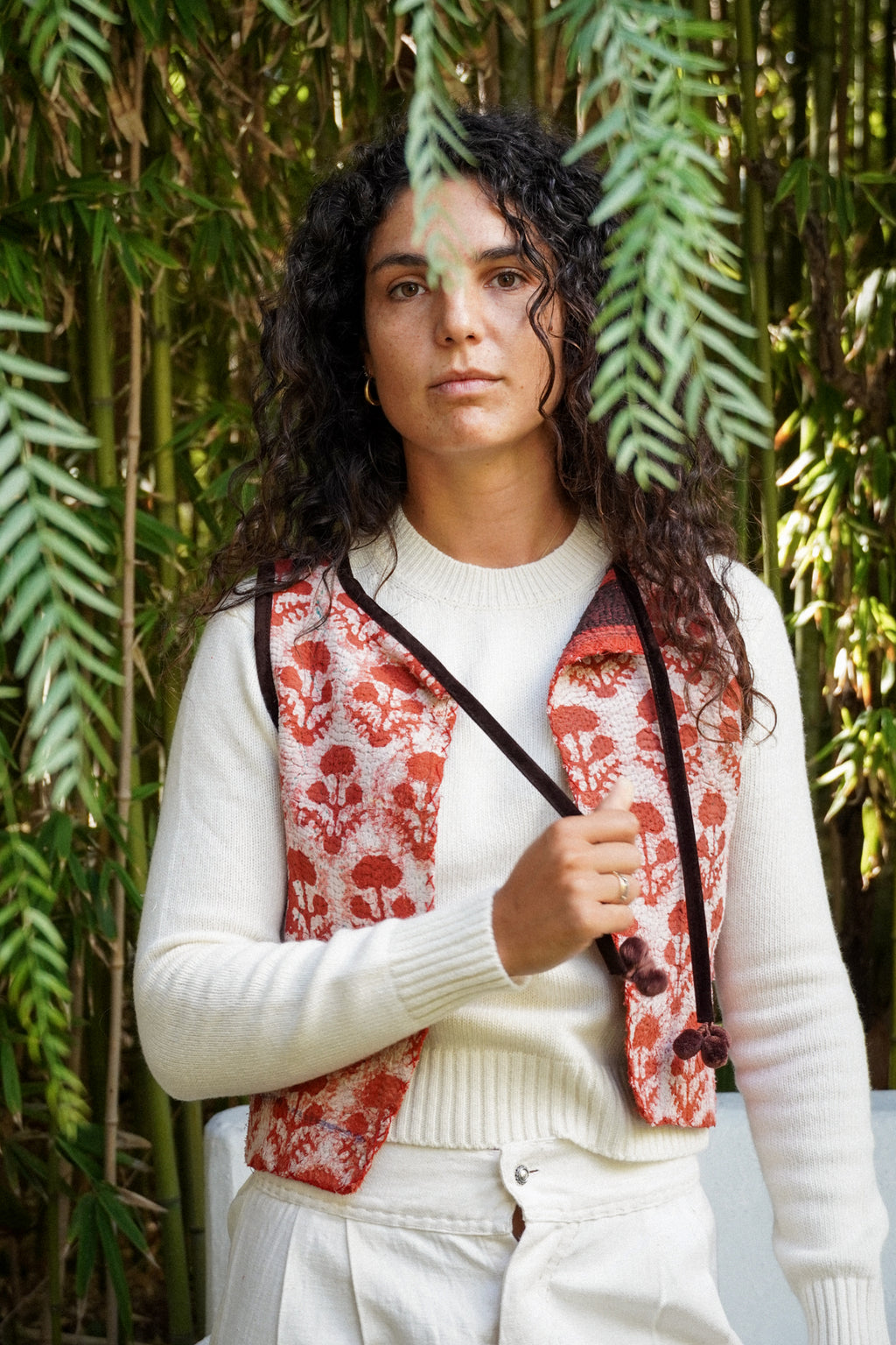 Gilet Colina - Cotone indiano antico