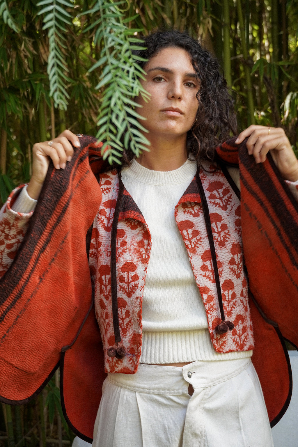 Jacket Paloma - Antique Indian Cotton