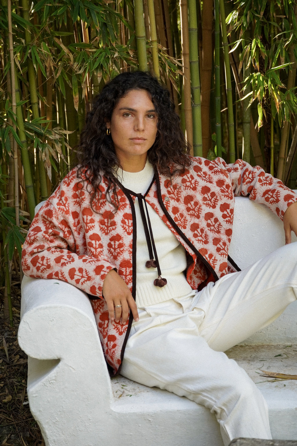 Jacket Paloma - Antique Indian Cotton