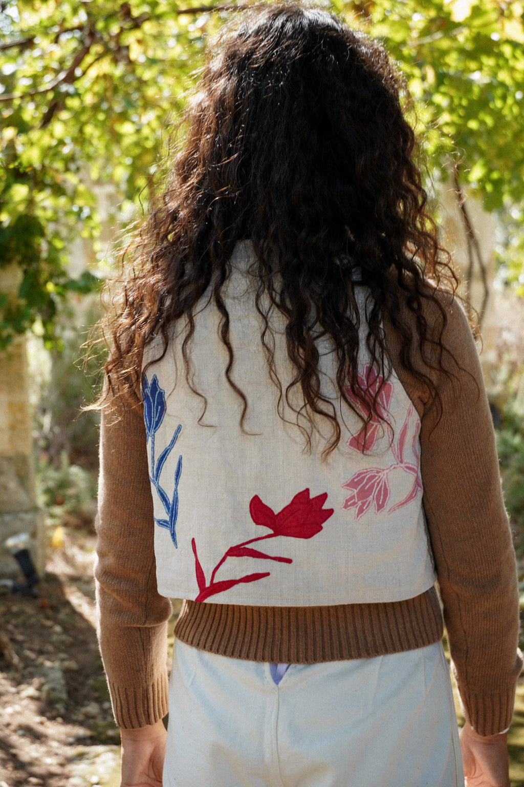 Gilet Colina - Velluto a coste e canapa