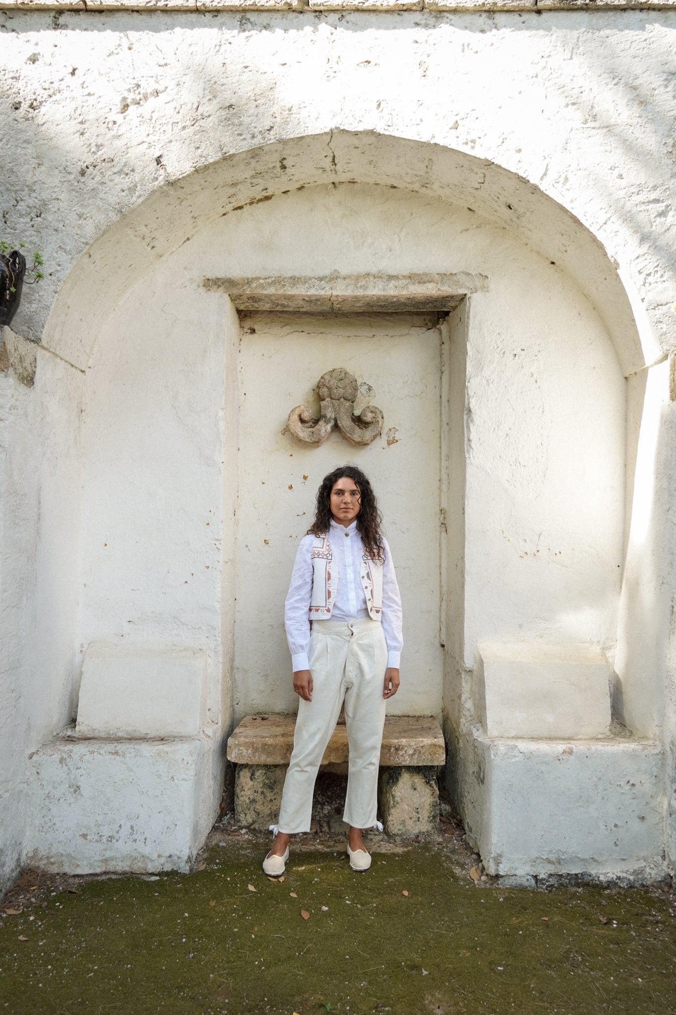 Vest Colina - Punto Croce Cotone