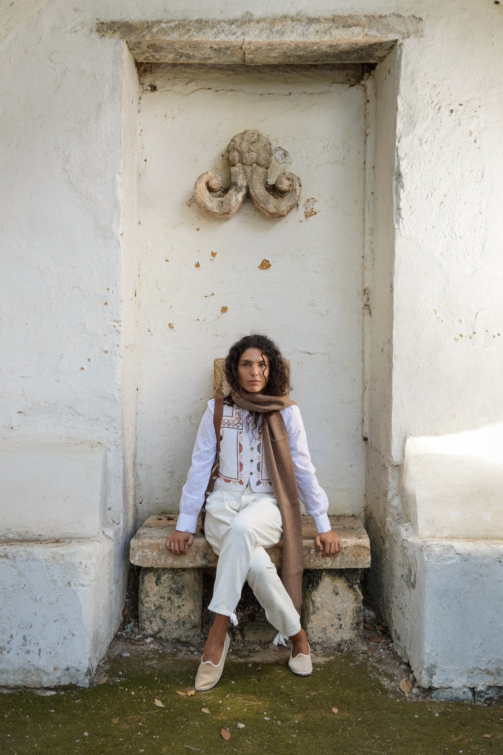 Vest Colina - Punto Croce Cotone