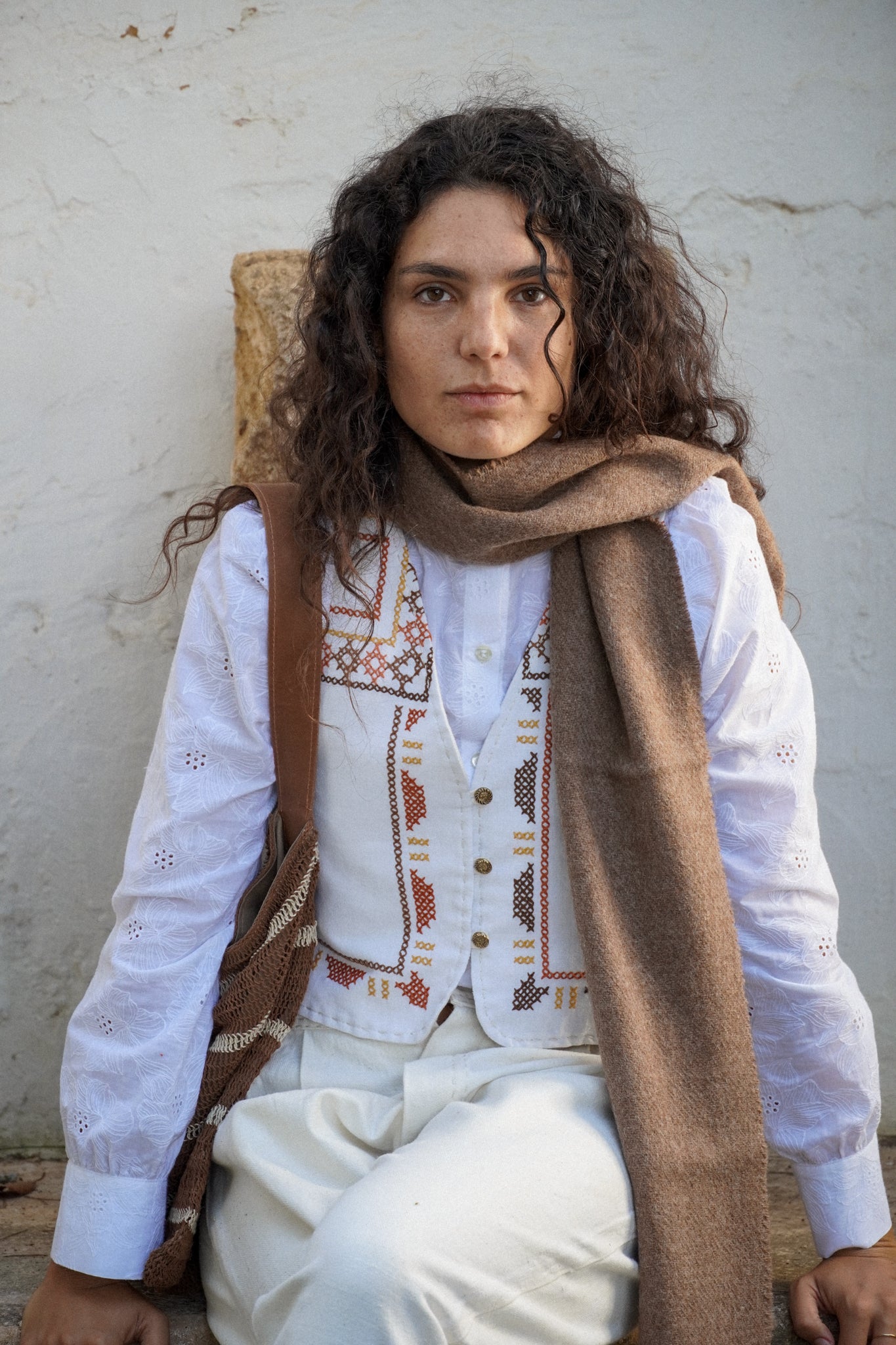 Vest Colina - Punto Croce Cotone