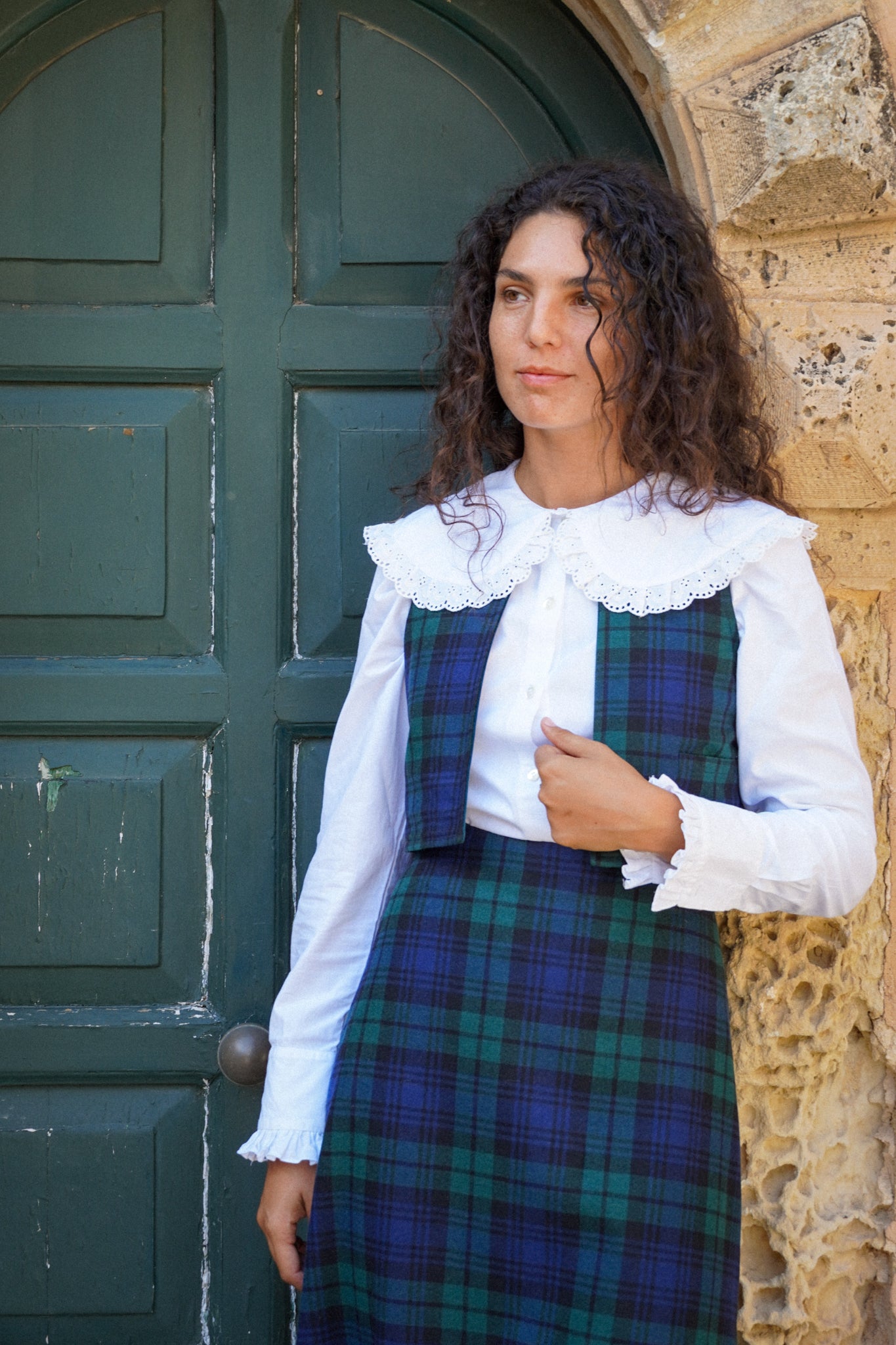 Gilet Magdalena - Tartan e Velluto