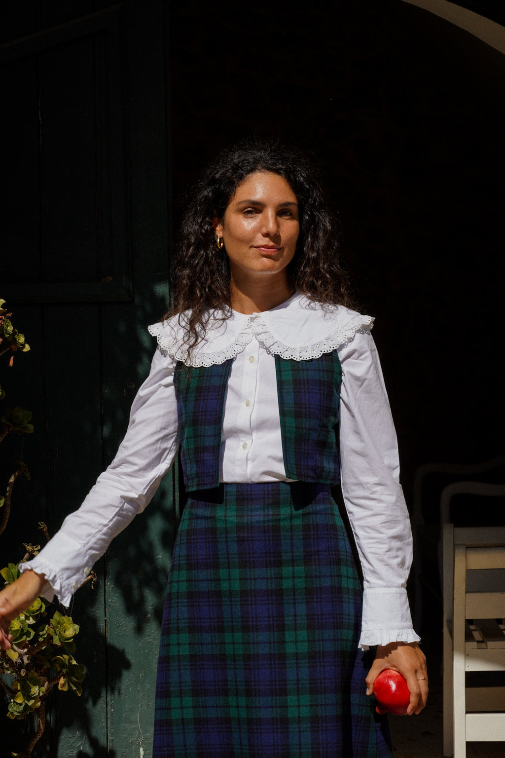 Gilet Magdalena - Tartan e Velluto