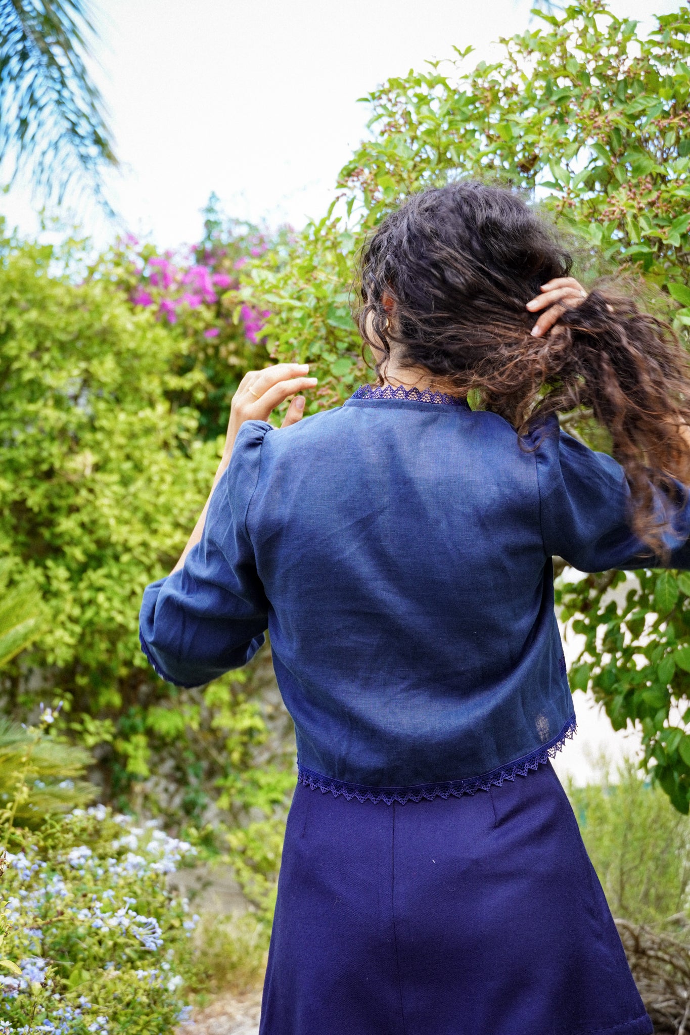 Giacca Diana - Lino Blu