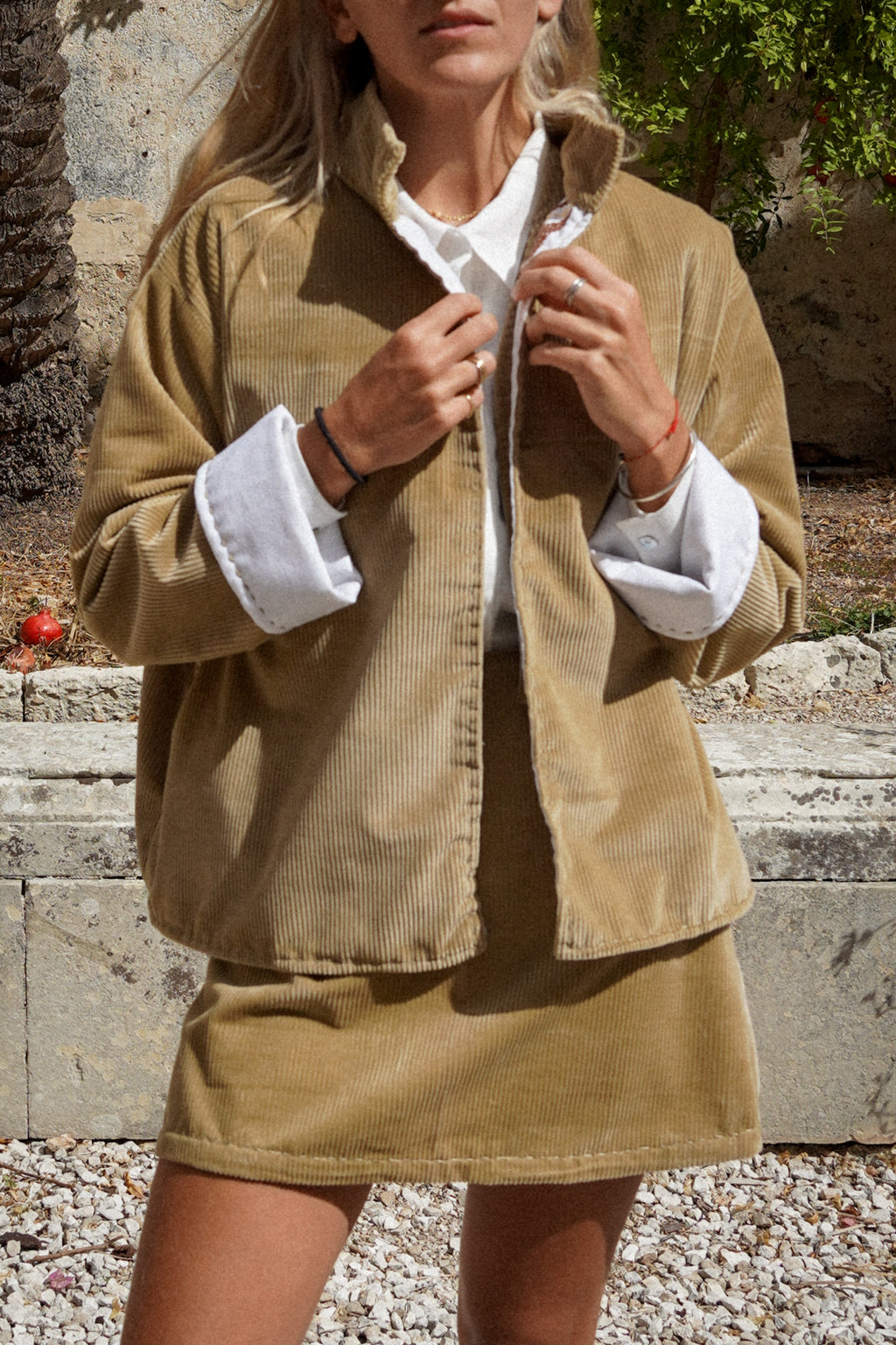 Giacca Colina - Velluto Marrone