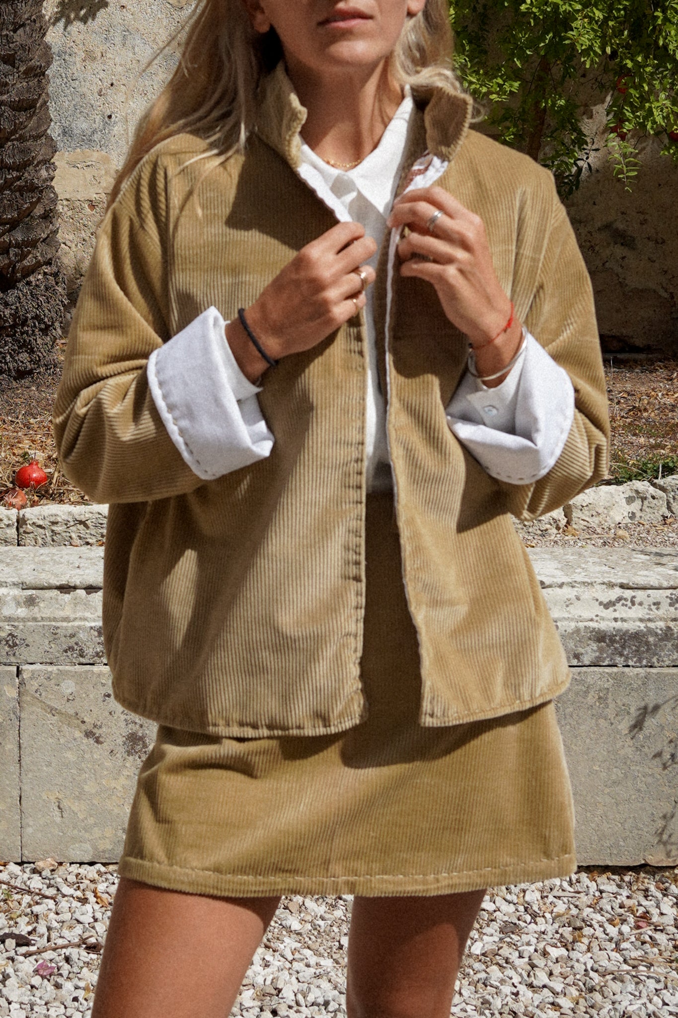 Giacca Colina - Velluto Marrone