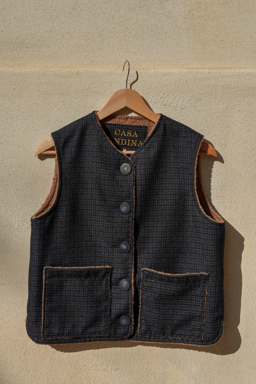 Vest Felicia - Lana & Cotton Bouclé