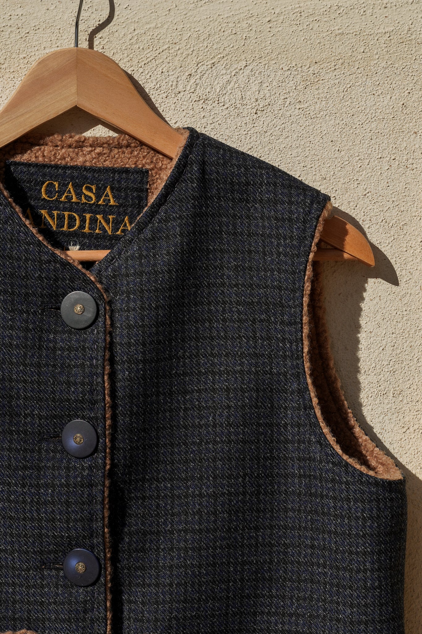 Vest Felicia - Lana & Cotton Bouclé