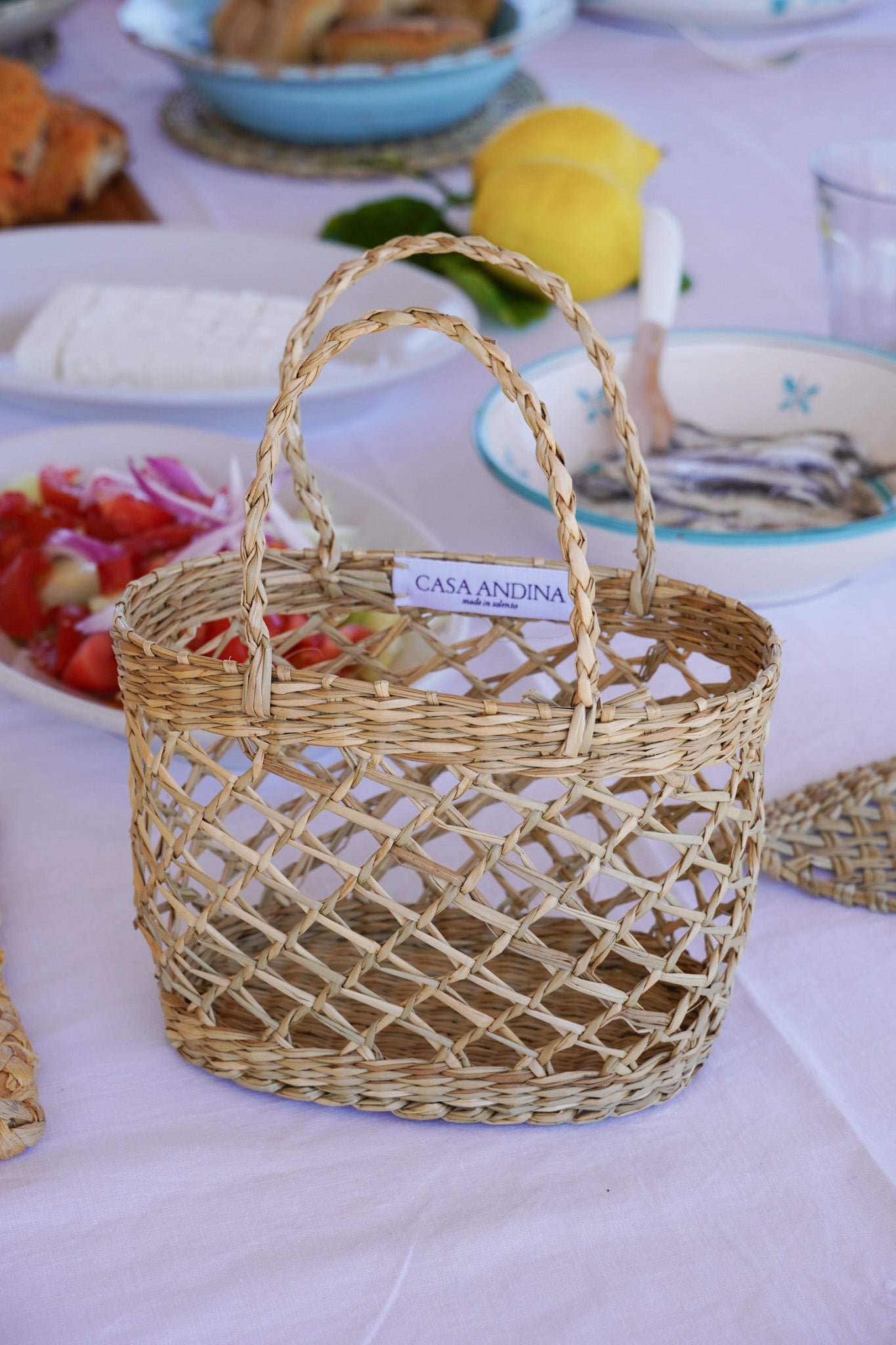 Mini Basket Bag