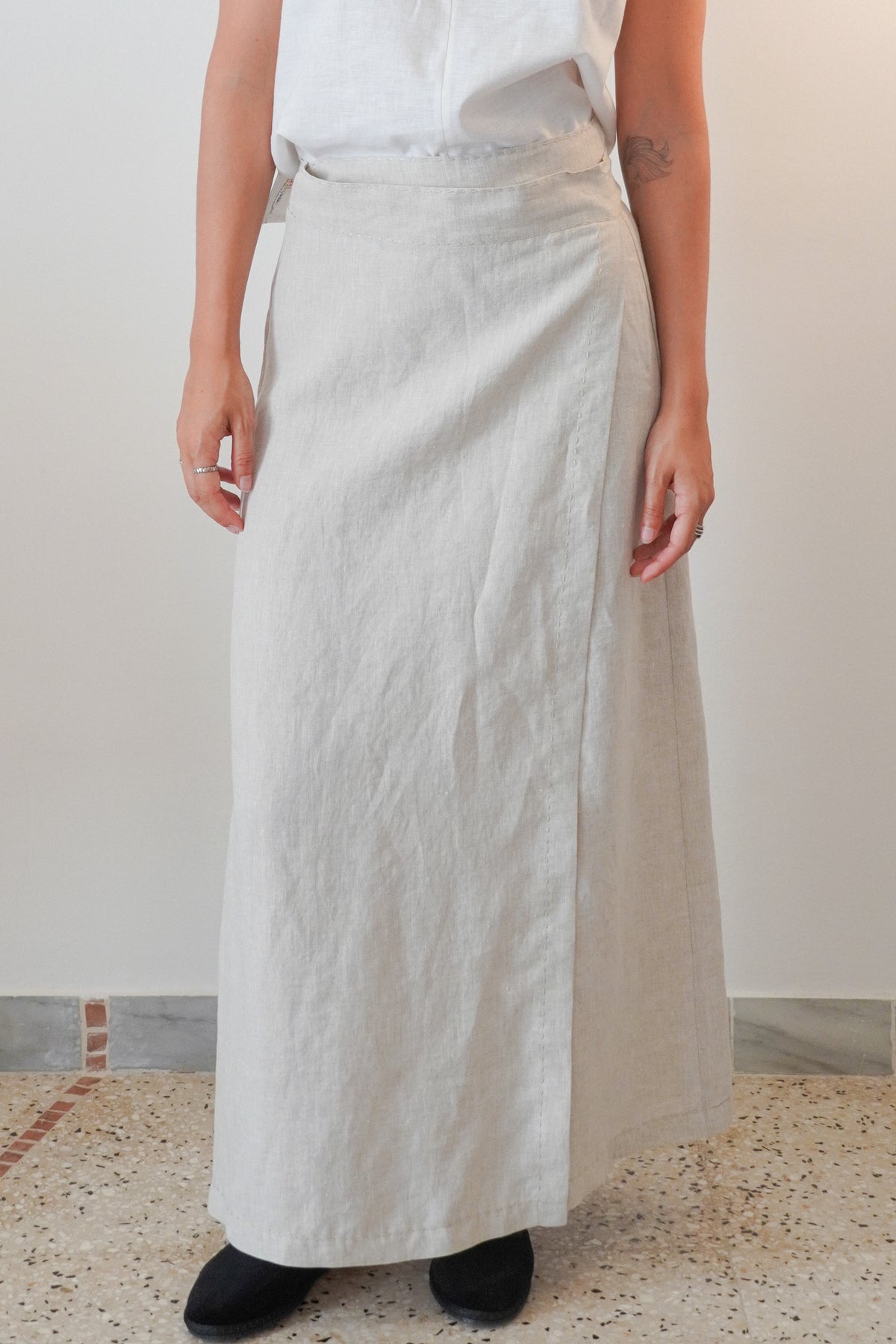 Skirt Malta Linen - Ash
