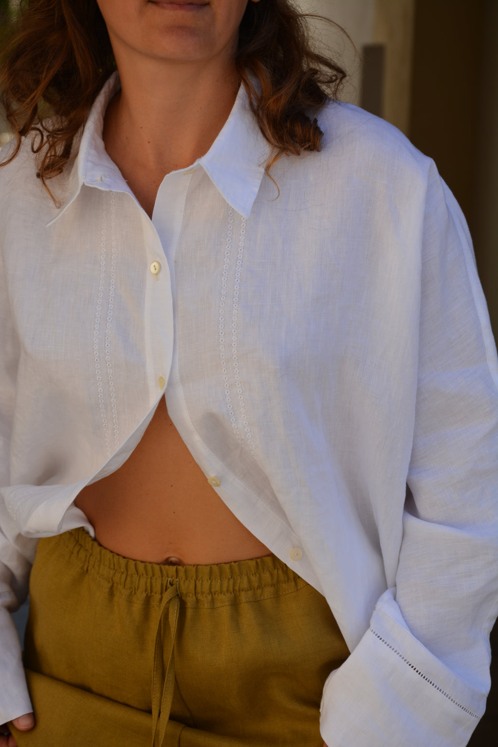 Camicia Solanas Bianco