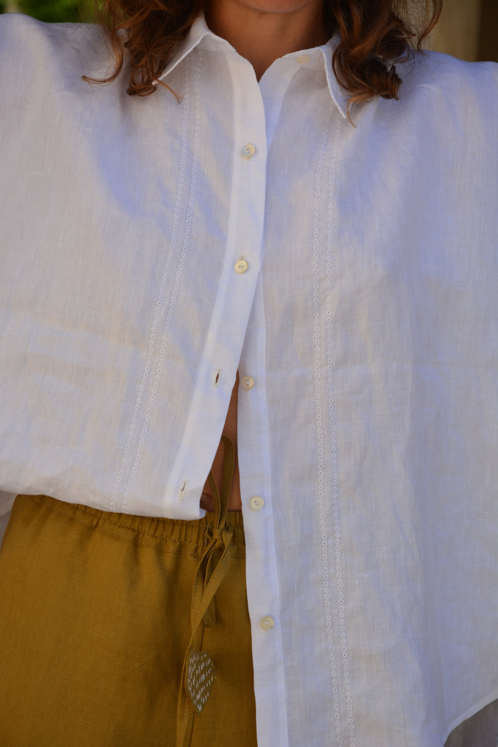 Camicia Solanas Bianco