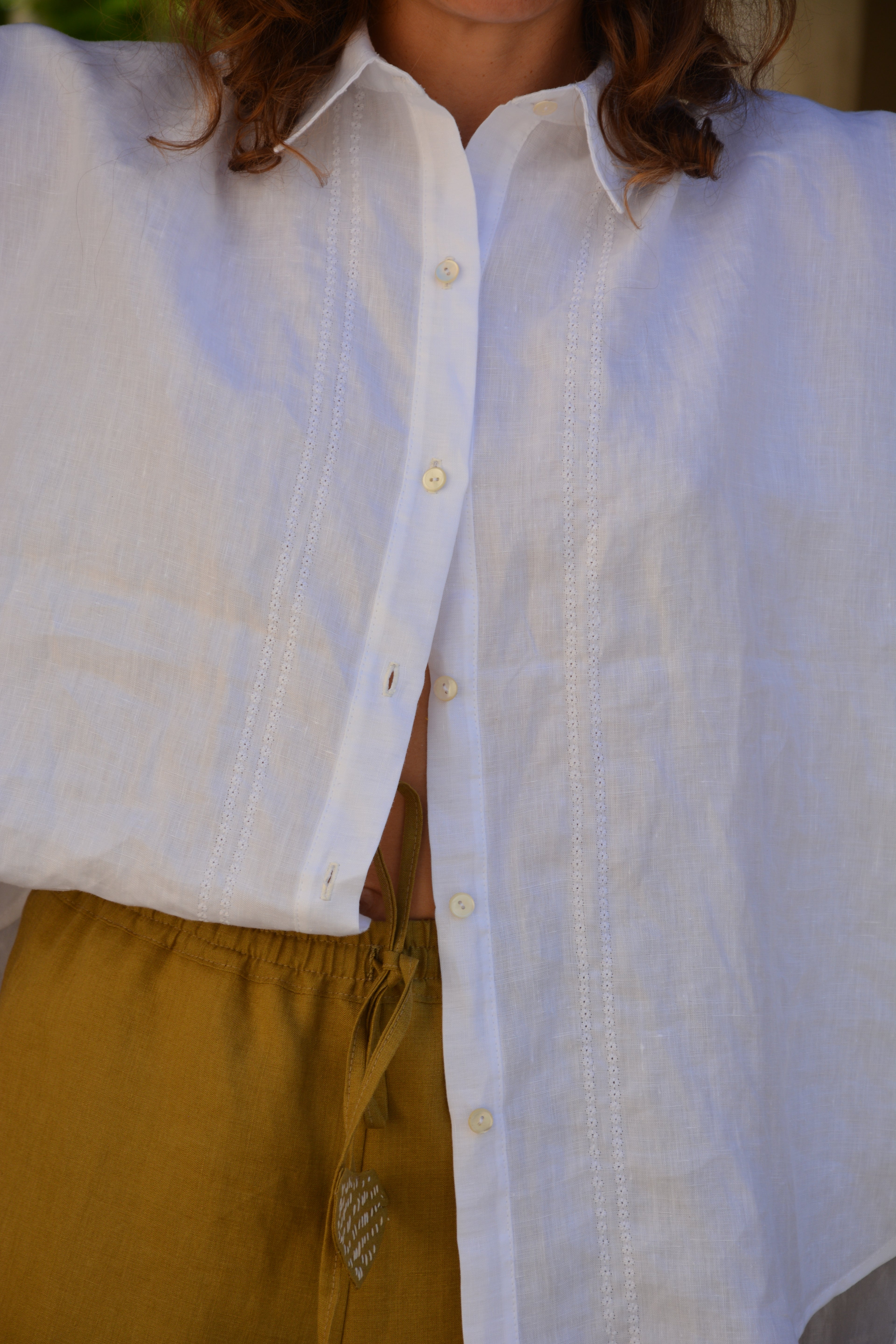 Camicia Solanas Bianco