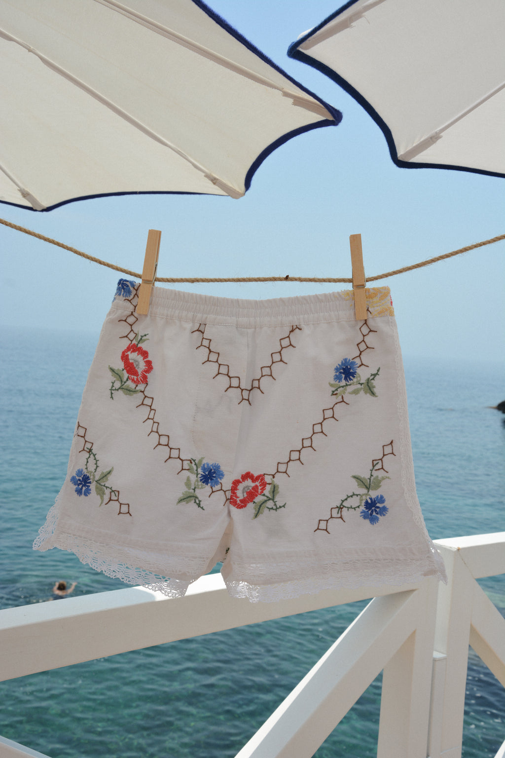 Short Faro Small - Ricamo colorato