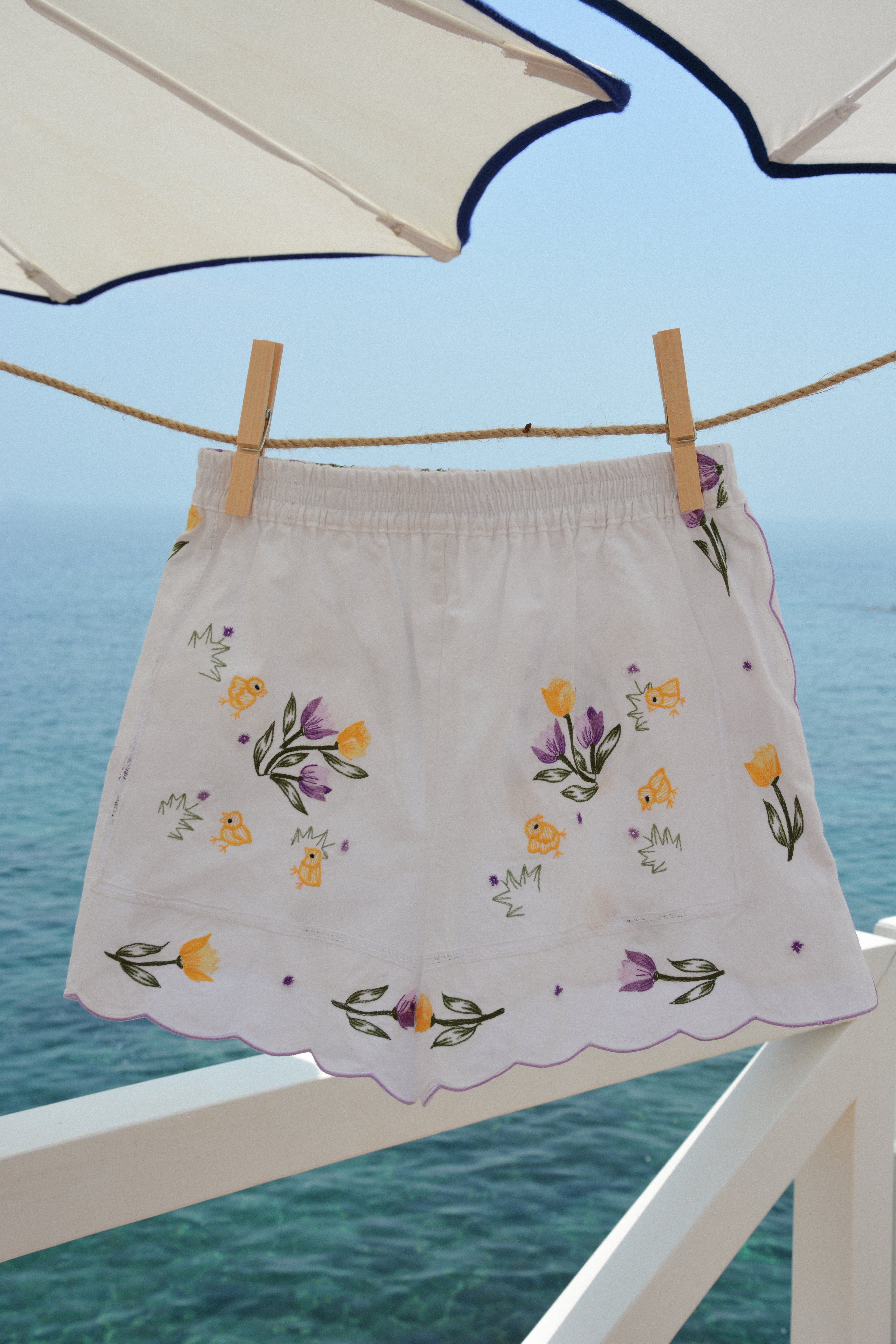 Short Faro Small - Ricamo colorato