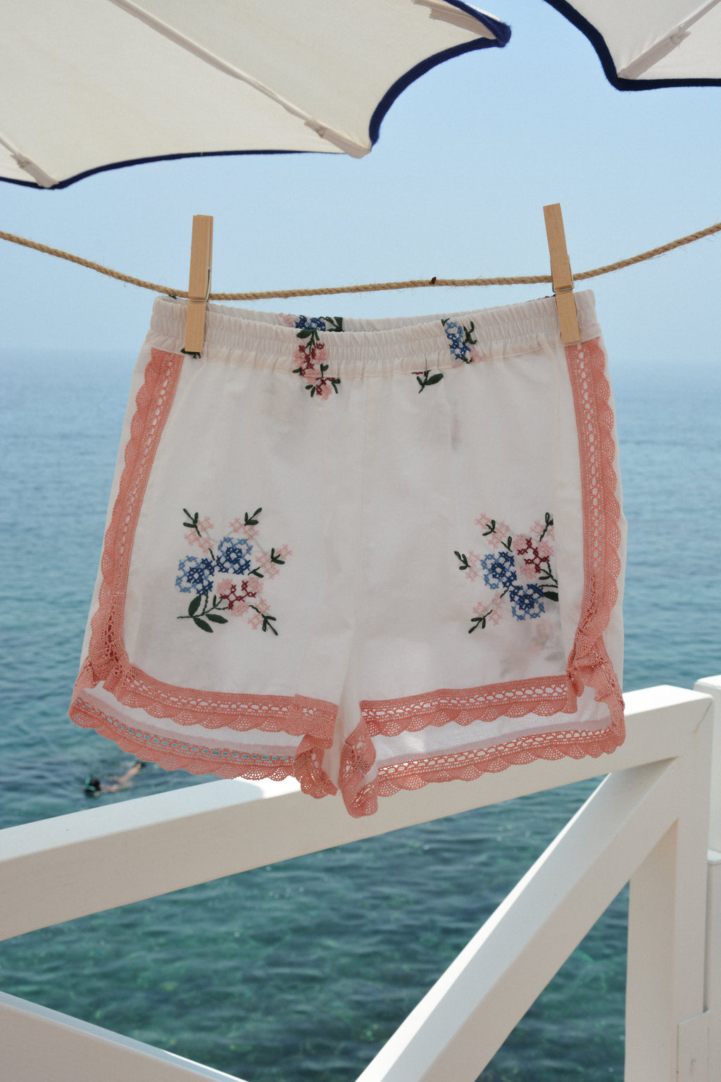 Short Faro Small - Ricamo colorato