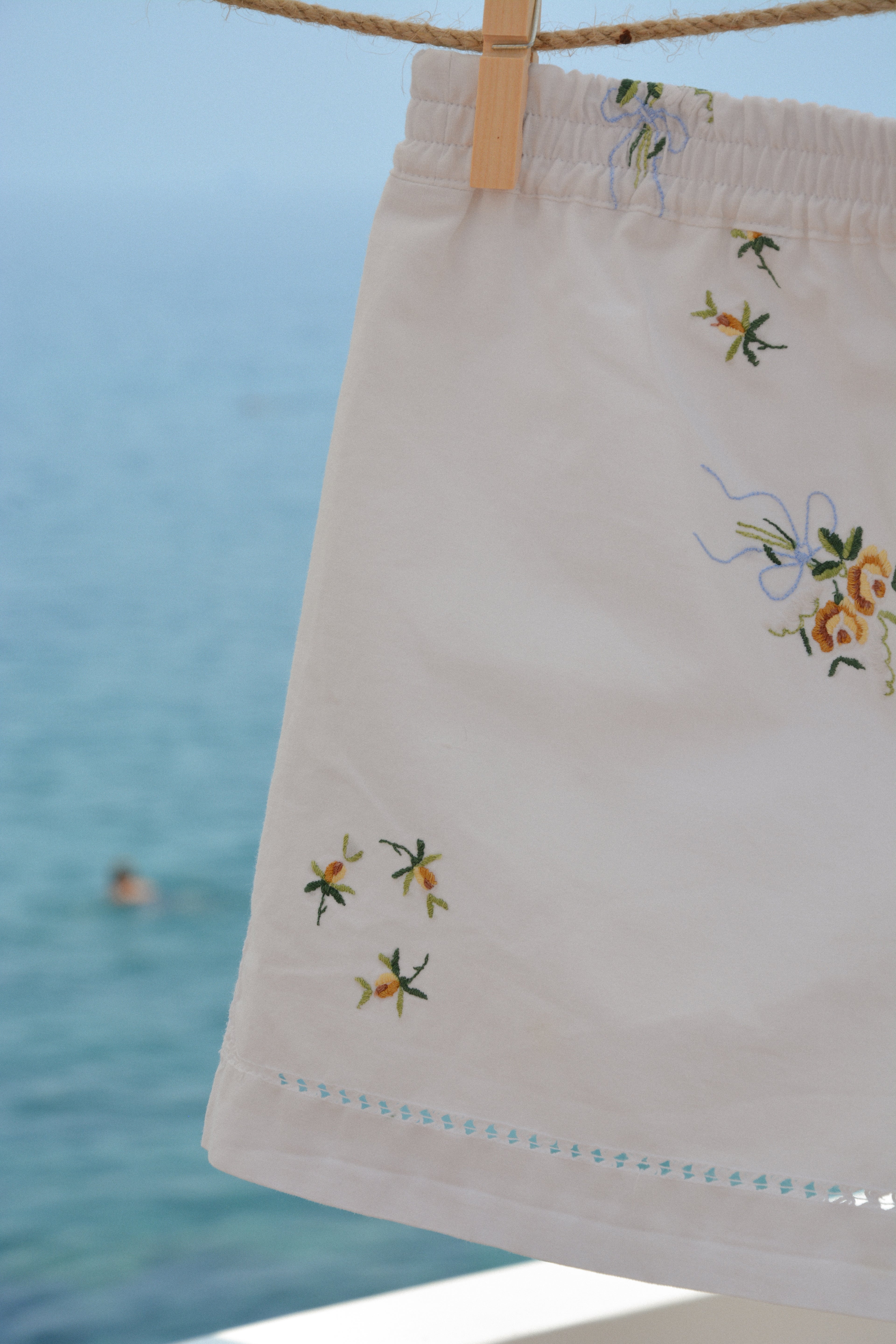 Short Faro Small - Ricamo colorato