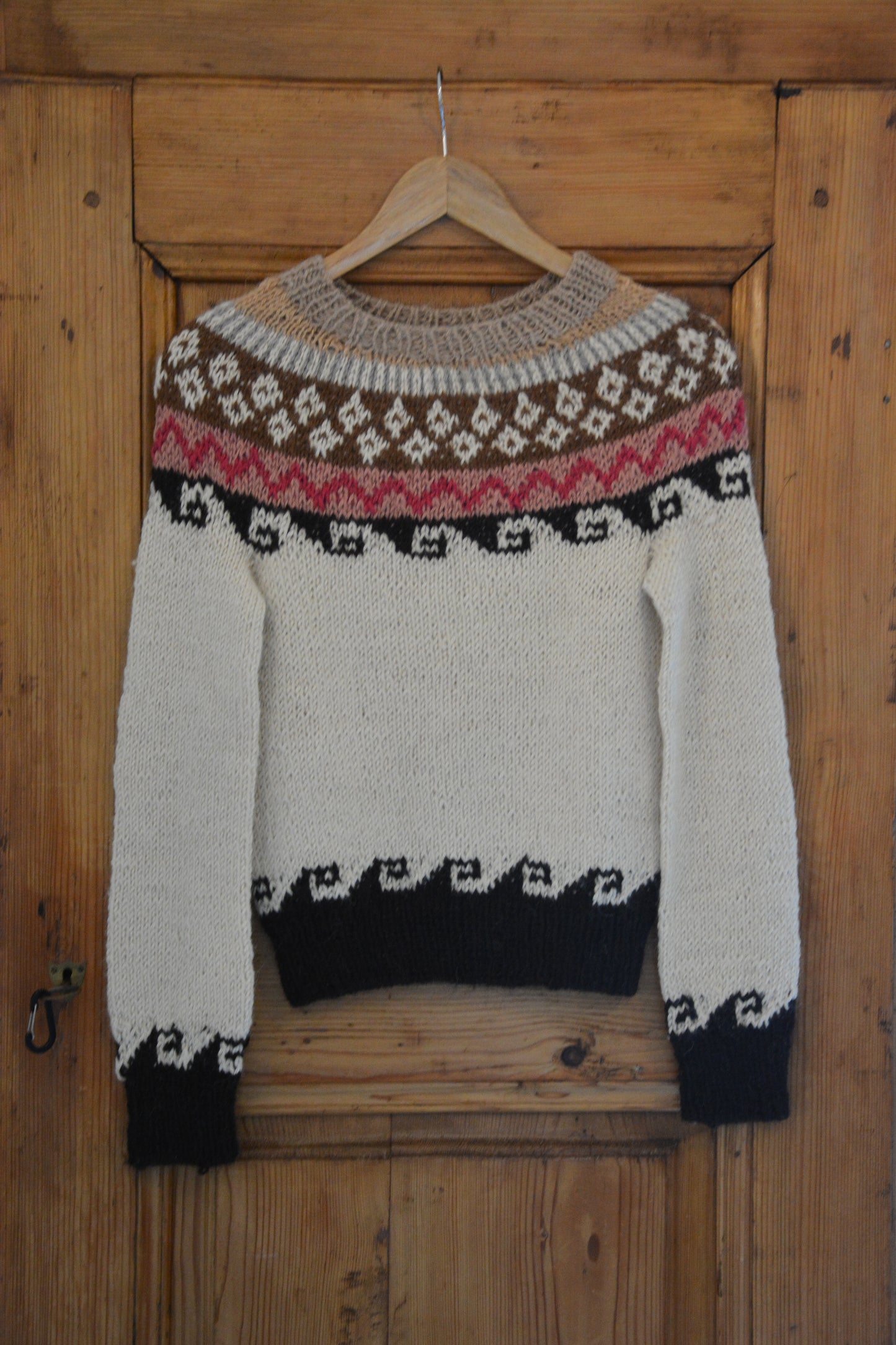 Sweater Salta Guardas White