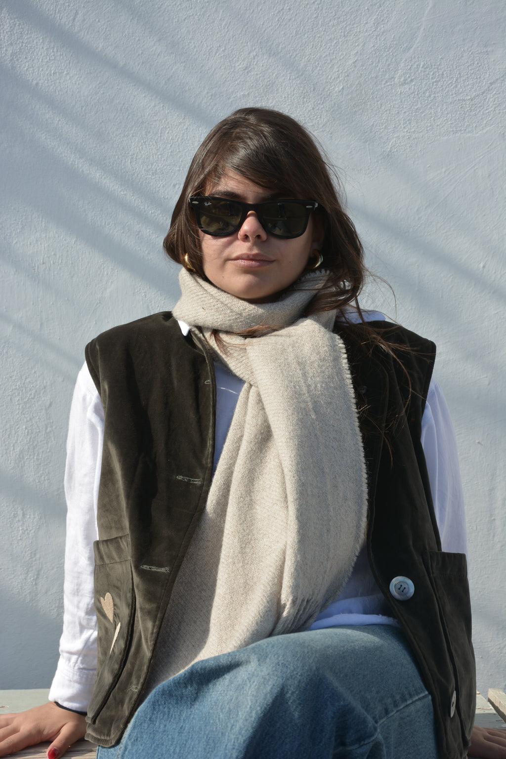 Scarf - Llama & Sheep Wool