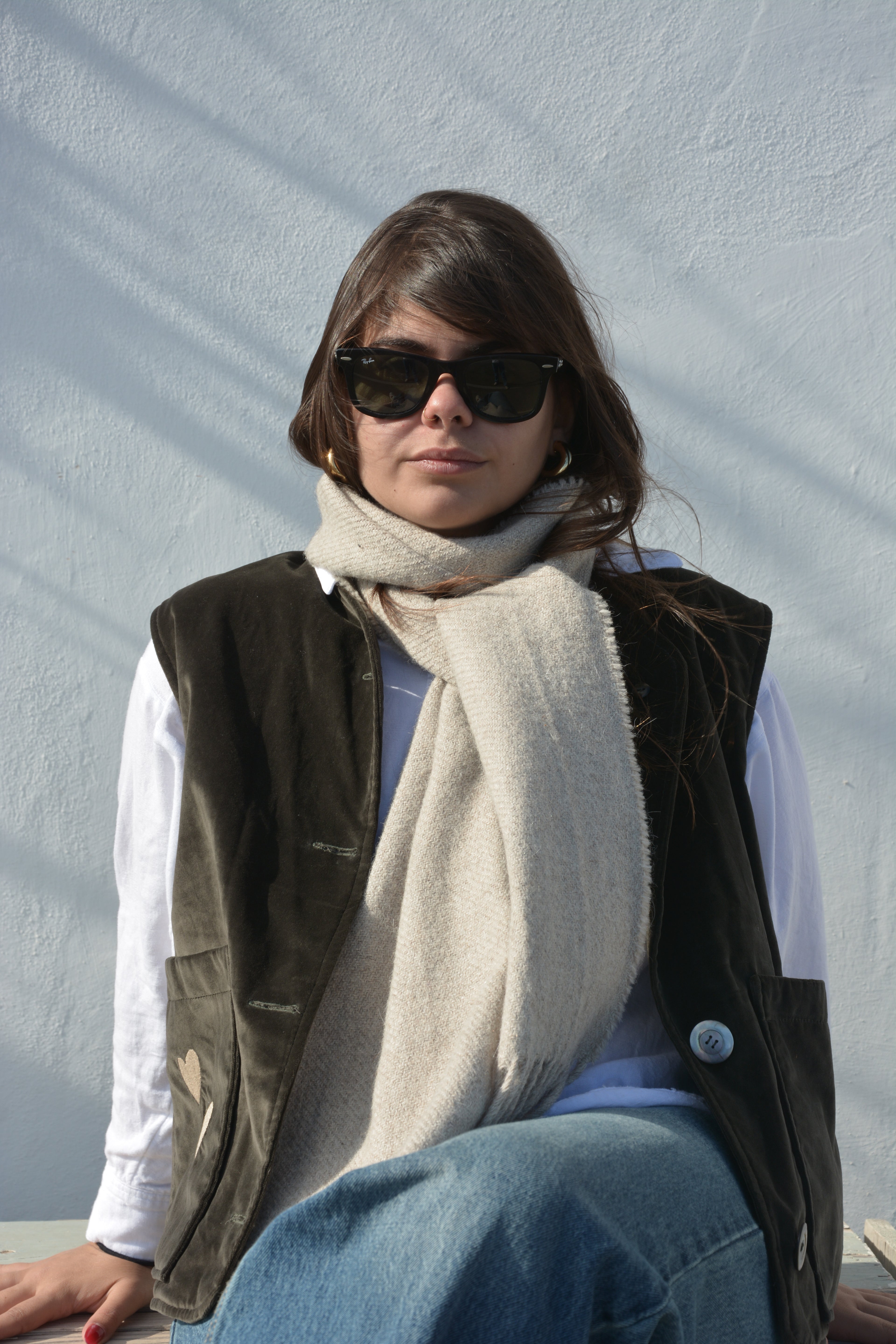 Scarf - Llama & Sheep Wool