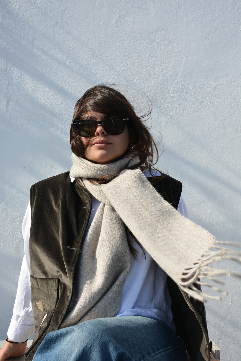 Scarf - Llama & Sheep Wool