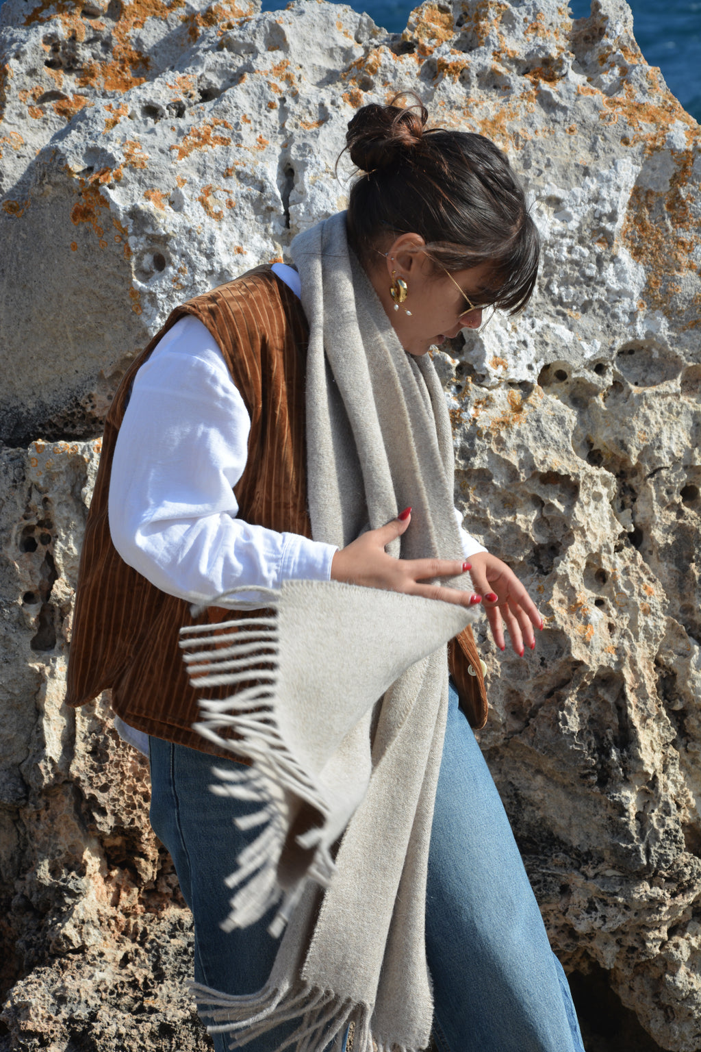 Scarf Oversize - Sheep & Wool