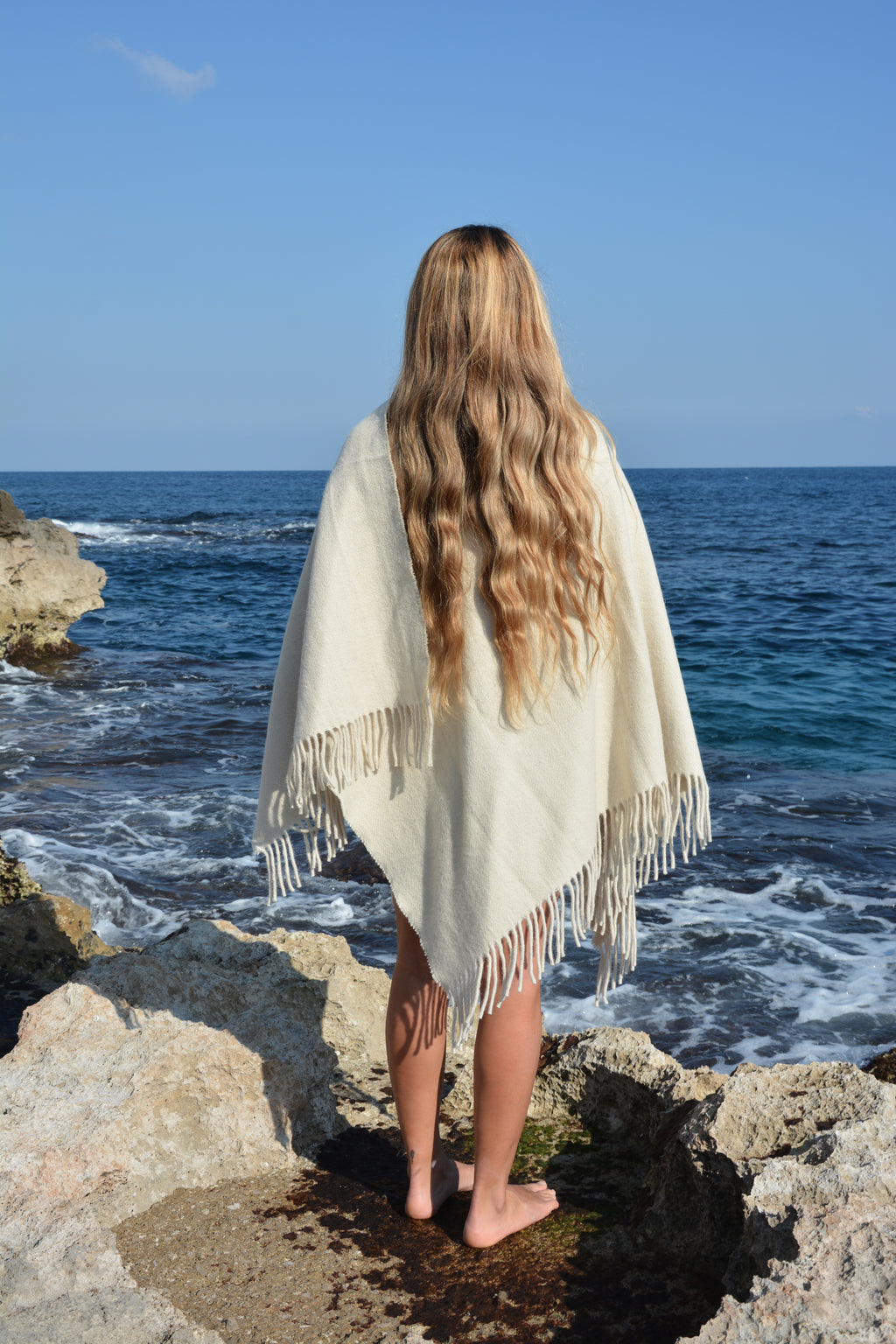 Ruana - Llama & Sheep Wool