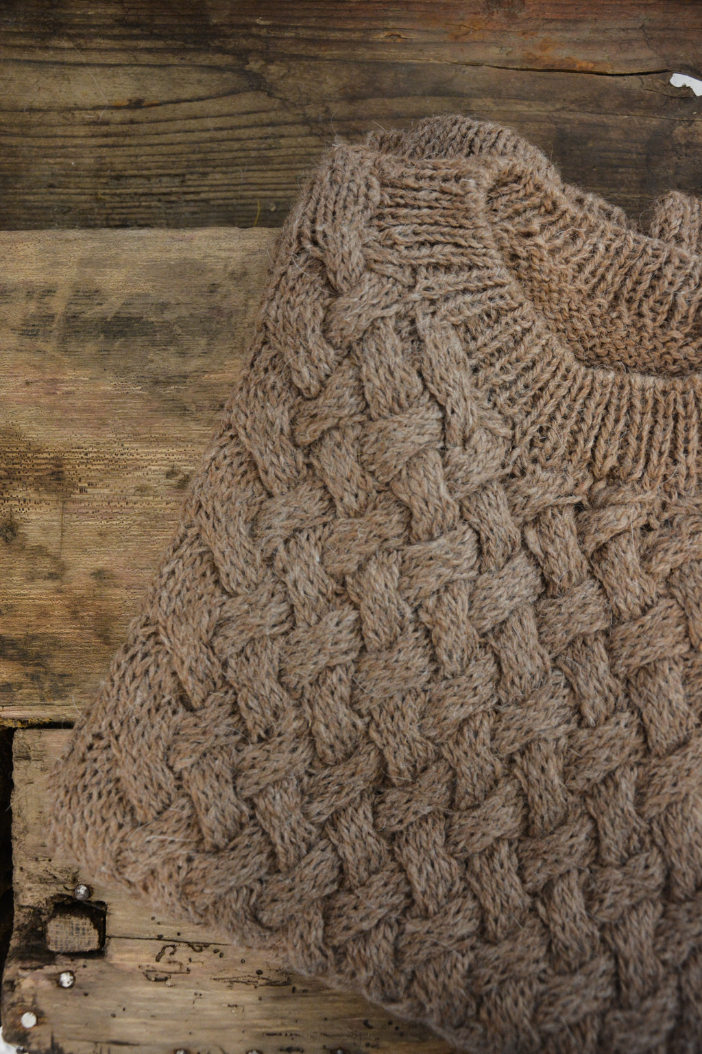 Maglione lama e pecora