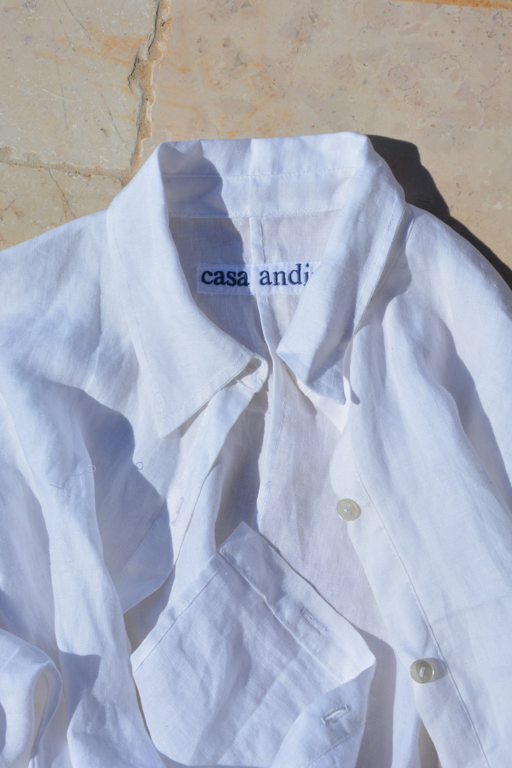 Camicia Solanas Bianco