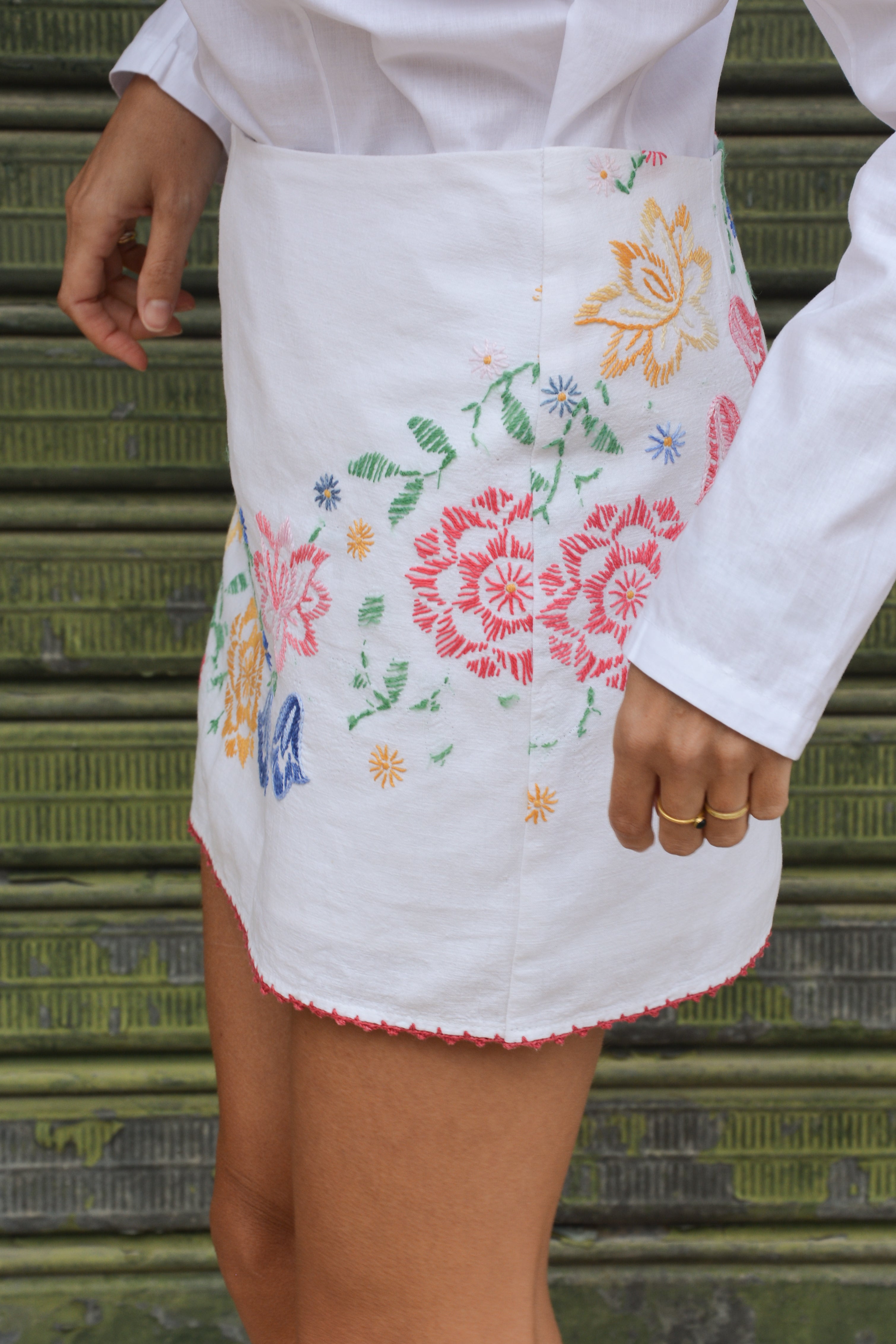 Mini Brava - Ricamato Floreale