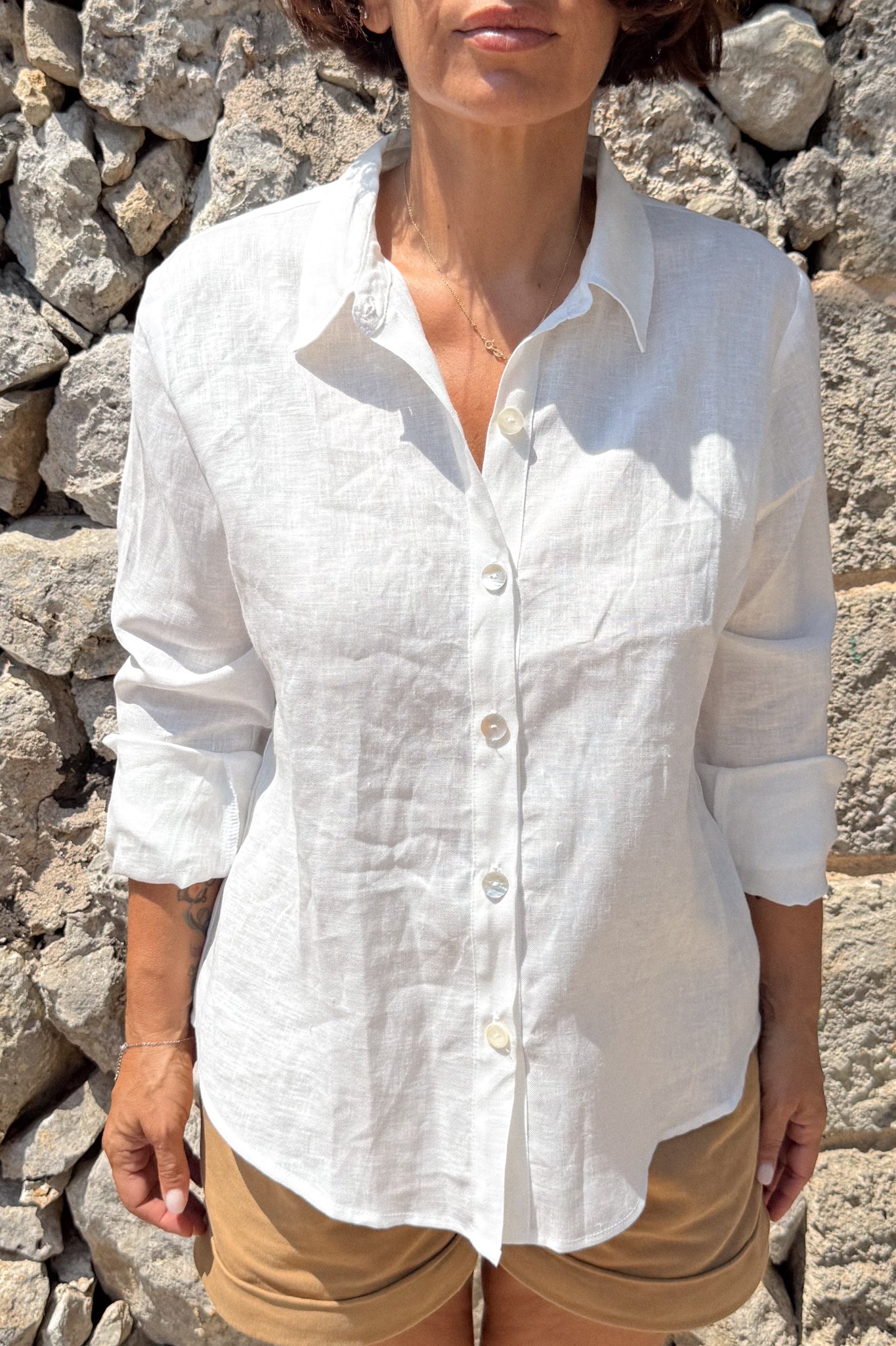 Camicia Montevideo Lino 001