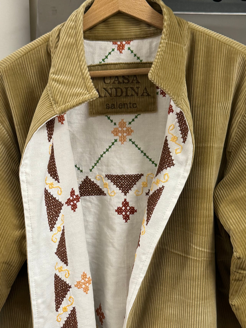 Giacca Colina - Velluto Marrone